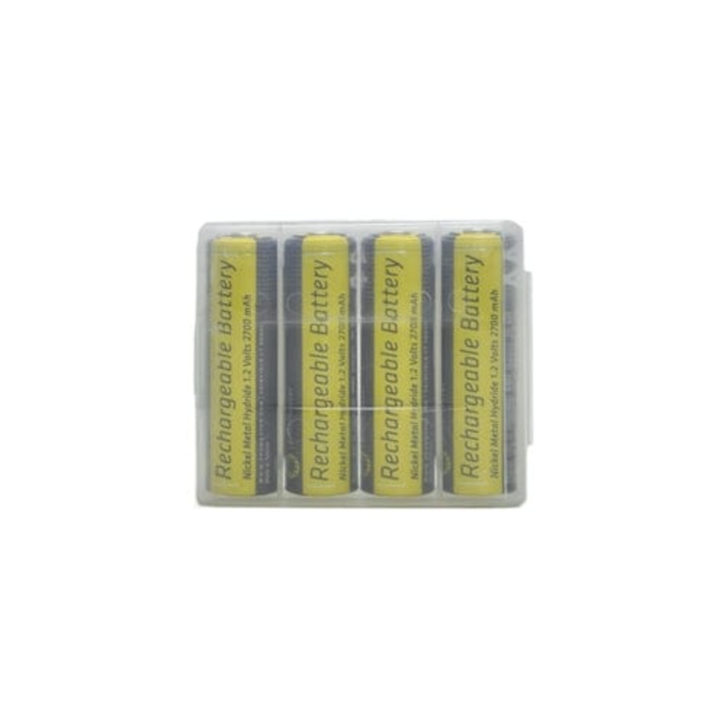 Promaster 2700 MAH 4-pack Rechargeable Double AA Batteries