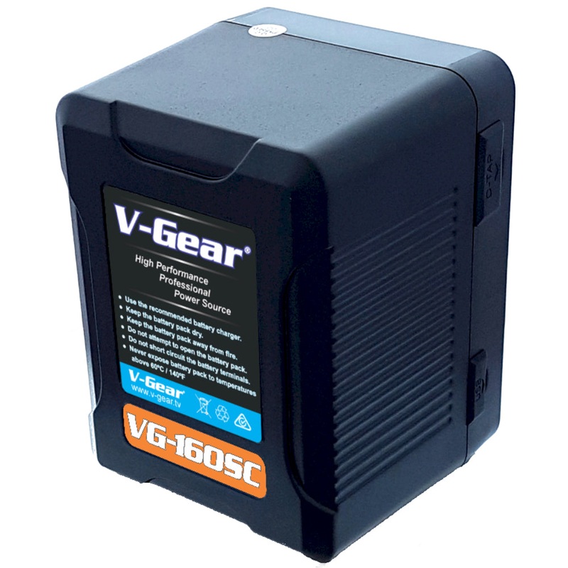 V-Gear VG-160SC Hi-Performance Compact V-Lock Battery Single Kit