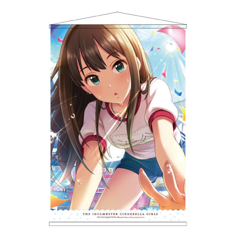 THE IDOLM@STER Cinderella Girls B2 Wall Scroll Rin Shibuya Blue Wind + Ver.