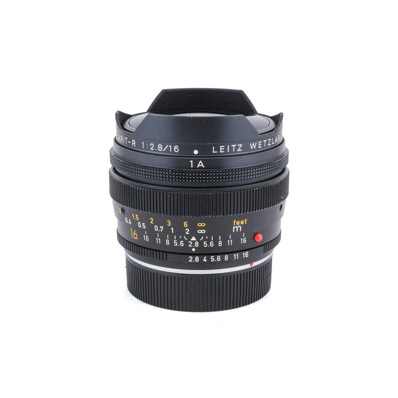 Leica 16mm f2.8 Fisheye-Elmarit-R (3-Cam)