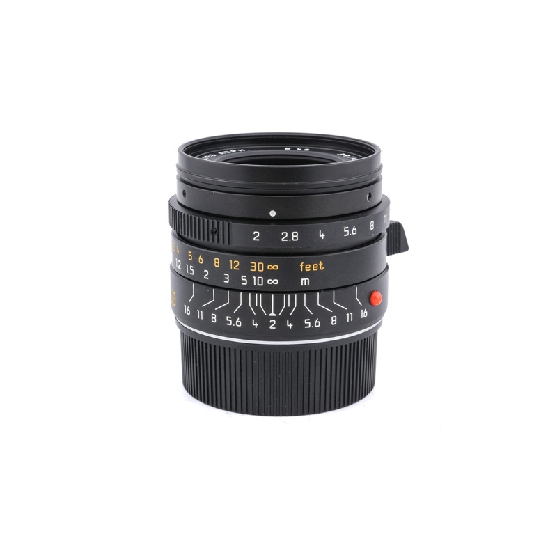 Leica 28mm f2 Summicron-M ASPH. (Black, 11604)
