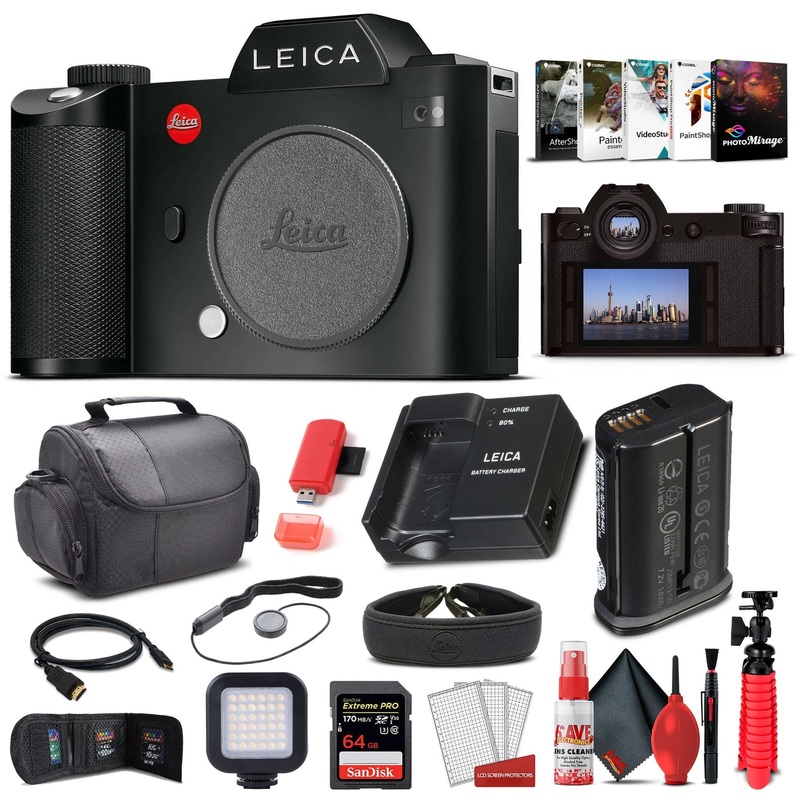 Leica SL (Typ 601) Mirrorless Digital Camera (10850) Graphic Bundle