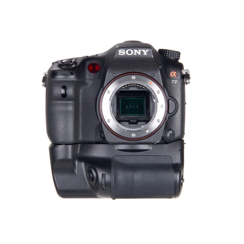 Vertical Battery Grip for Sony SLT-A77V / SLT-A77 A77II (VG-C77AM Replacement)