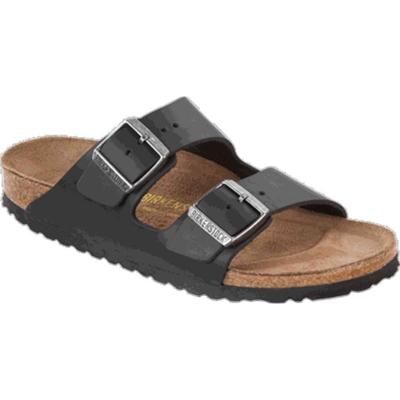 Birkenstock Women’s Arizona Birko-Flo Black Sandals – 6-6.5 2A(N) US Women