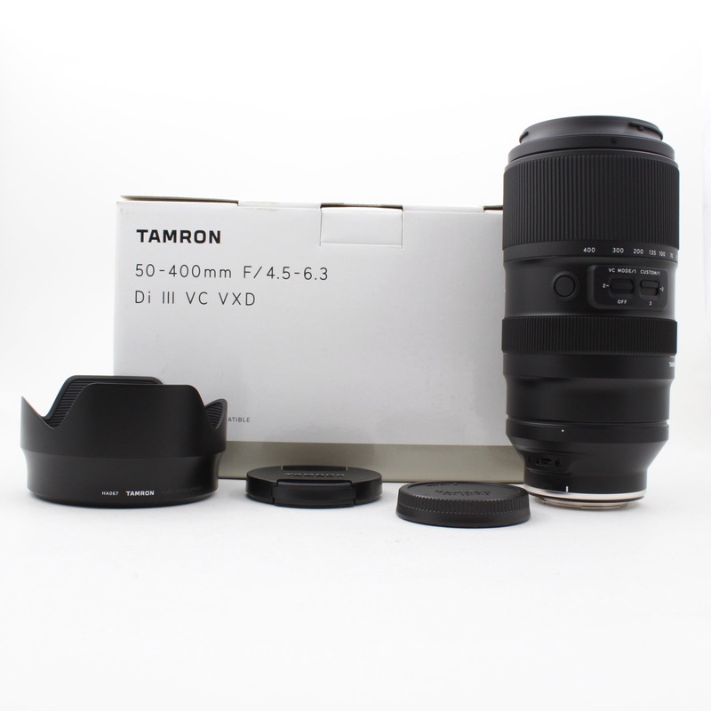 * OPEN BOX EXCELLENT * Tamron 50-400mm f/4.5-6.3 Di III VC VXD Lens for Sony E