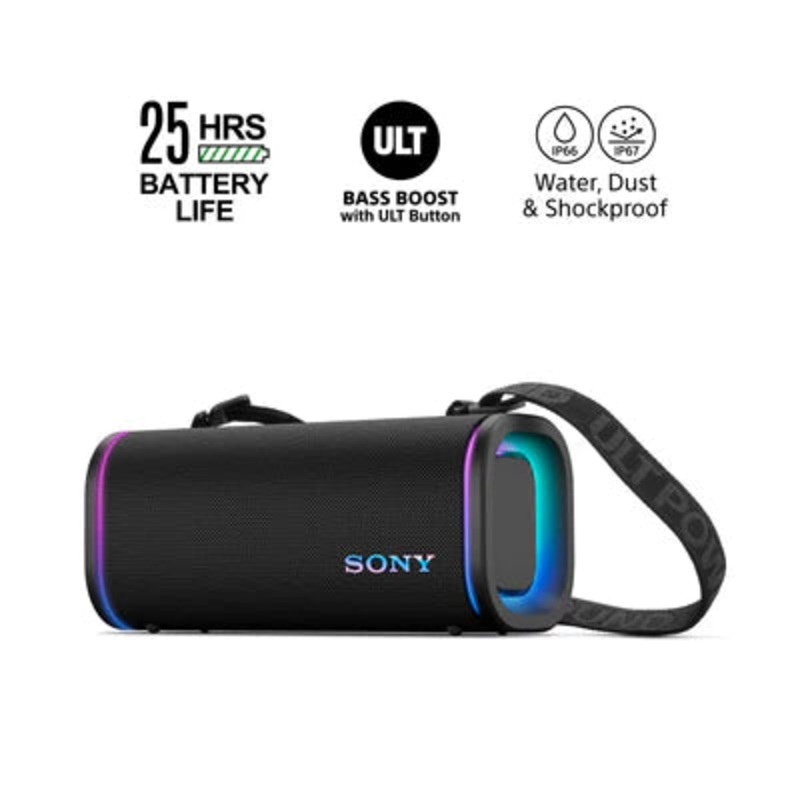 ULT POWER SOUND series | ULT FIELD 5 Wireless Portable Speaker (SRS-ULT50) Black