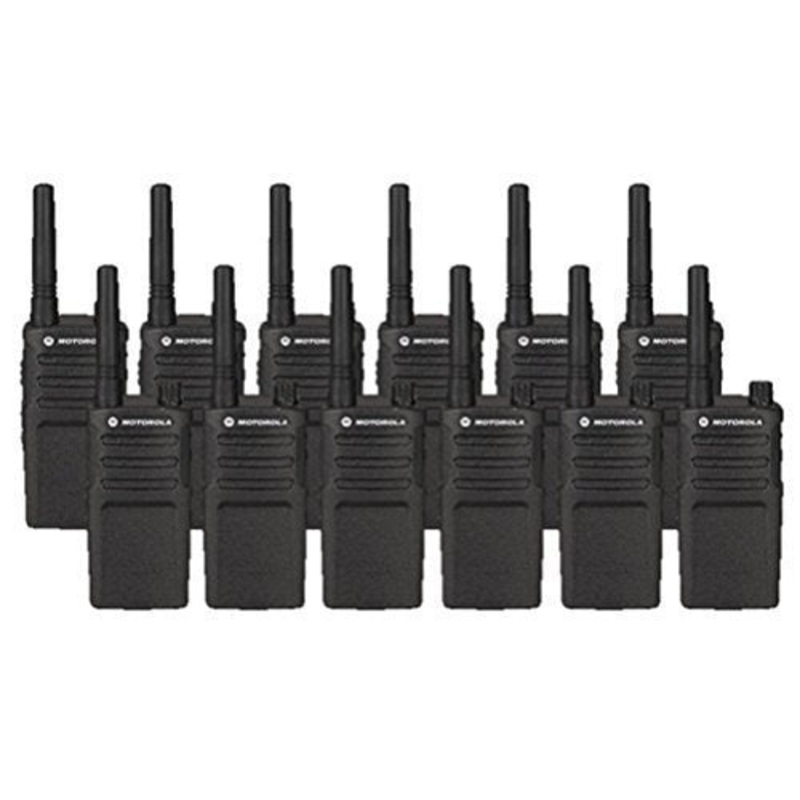 12 Pack of Motorola RMU2040 Two way Radio Walkie Talkies