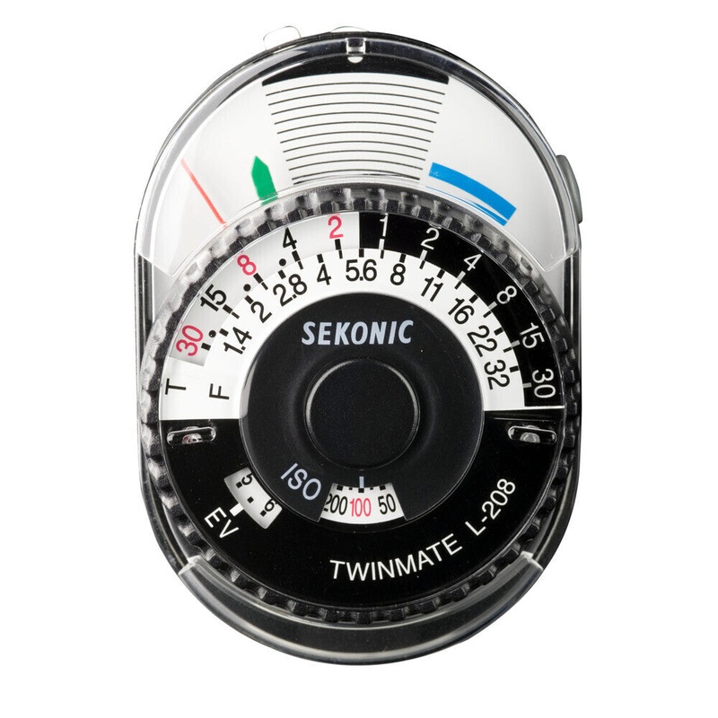 Sekonic L-208 Twin Mate – Analog Incident and Reflected Light Meter