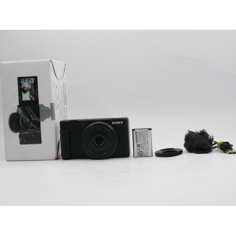 * OPEN BOX FAIR * Sony ZV-1F Vlogging Camera (Black)