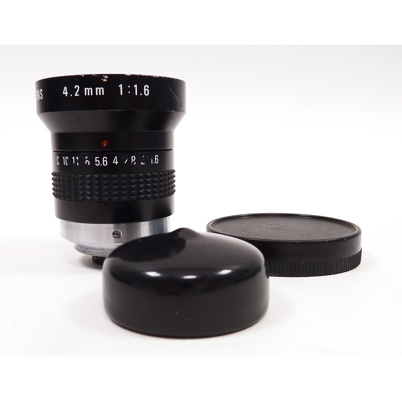 Cosmicar TV Lens 4.2mm f1.6 C Mount