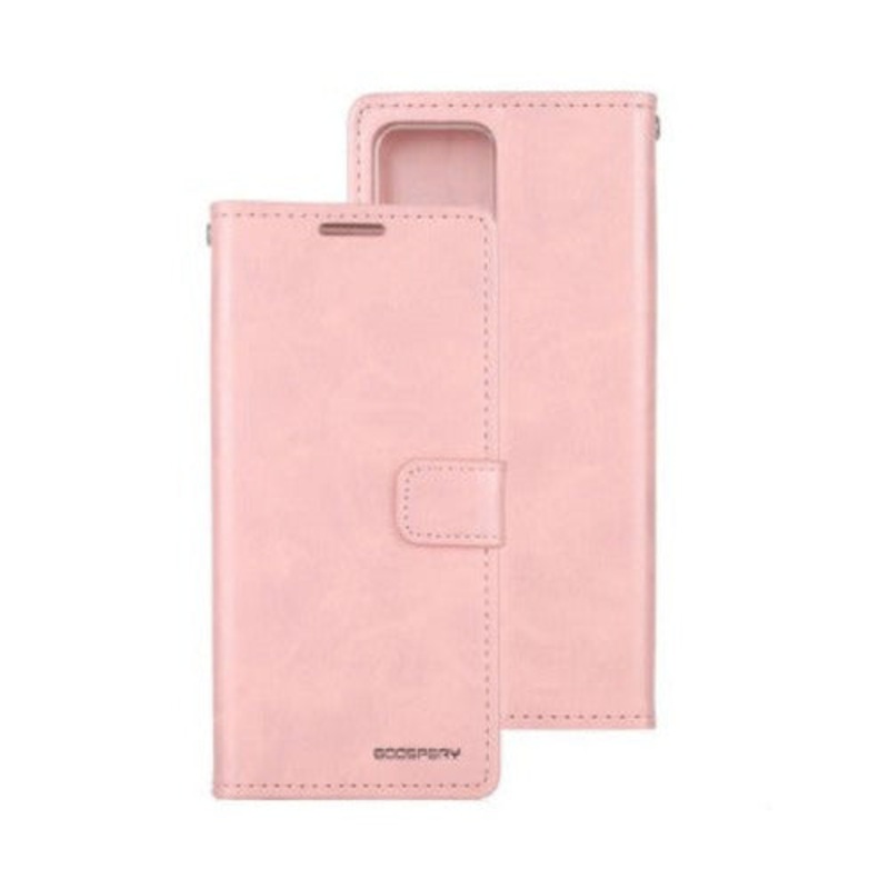 Goospery Bluemoon Diary case for iPhone 14 – Rose Gold Phonnic