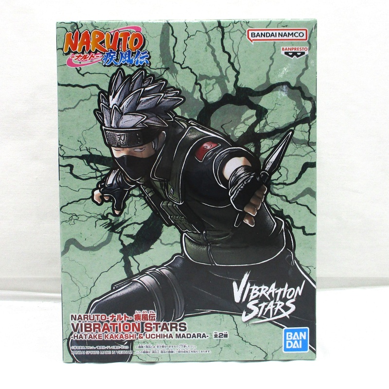 Bandai Spirits NARUTO Shippuden  VIBRATION STARS-HATAKE KAKASHI & UCHIHA MADARA- A: Hatake Kakashi