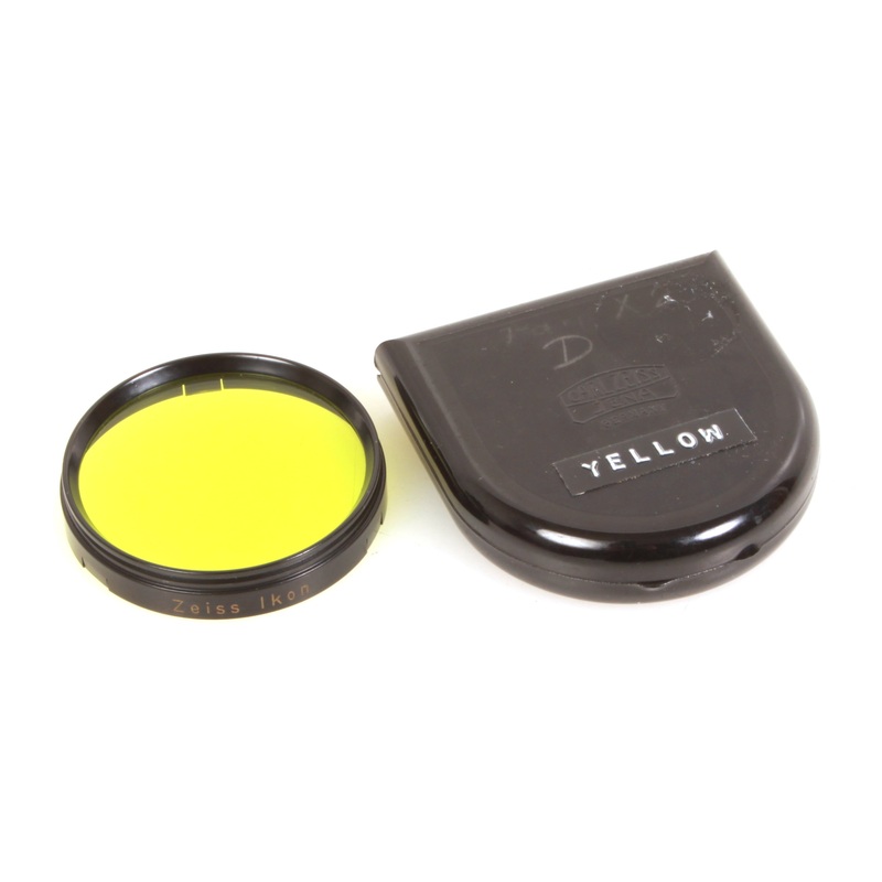 Zeiss Ikon GR55 Green 323/55 42mm Push-On Lens Filter in Bakelite Case