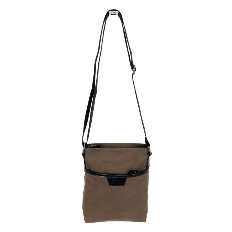 FIB Byron Canvas Sling Bag (Brown) Boutique Retailer