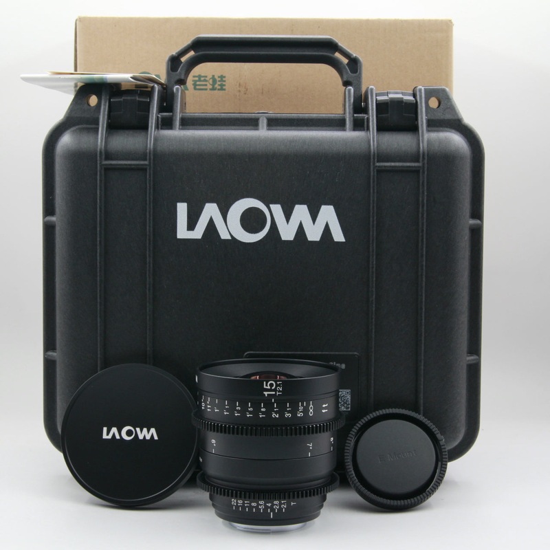 * OPEN BOX EXCELLENT * Laowa 15mm T2.1 Zero-D Cine Lens for Sony E
