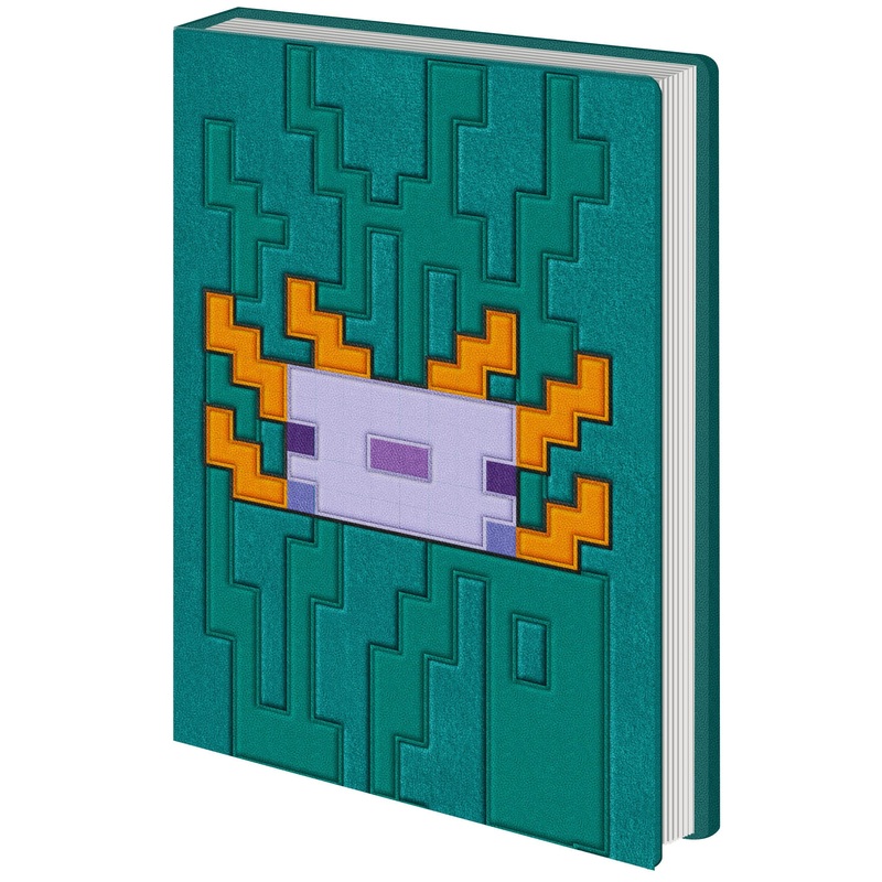 Minecraft – Axolotl Plush Notebook