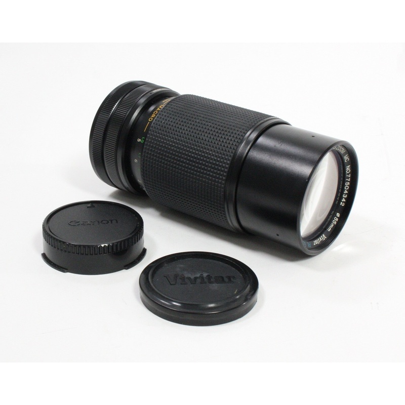 Vivitar 80-200mm f/4 Macro Focusing Zoom MC Lens for Canon FD Mount