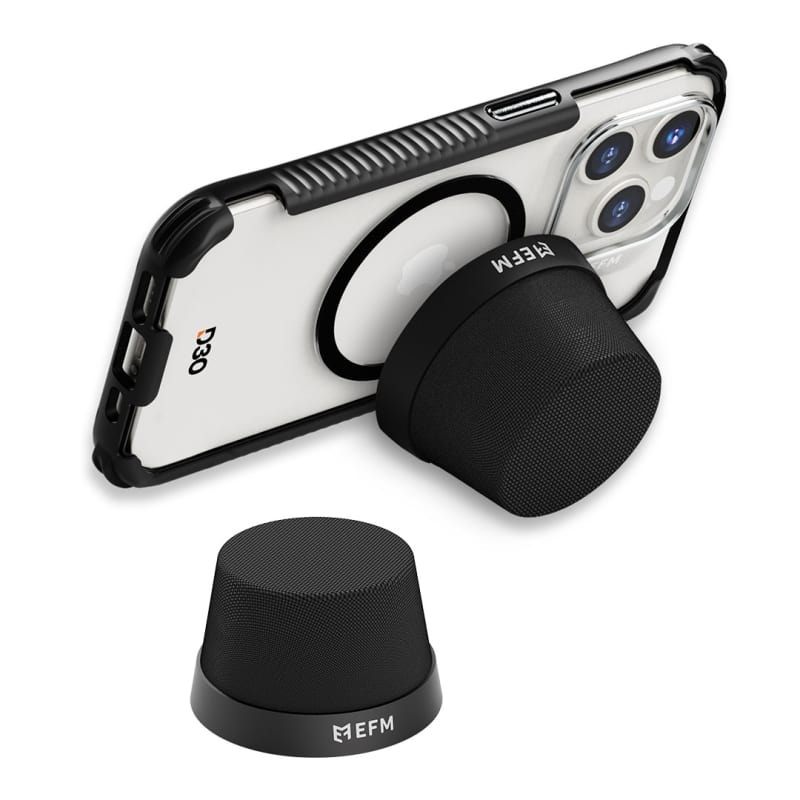 EFM Cloudbreak Mag Bluetooth Speaker – Black, Pack Mag Twin Pack Phonnic