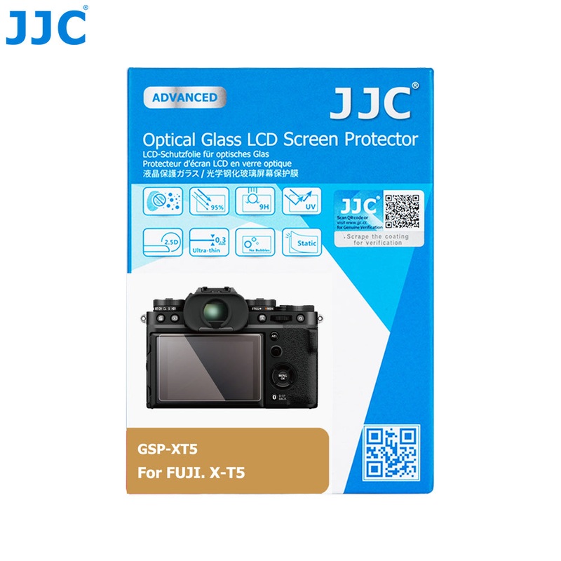 JJC Optical Glass Screen Protector for Fujifilm X-T5