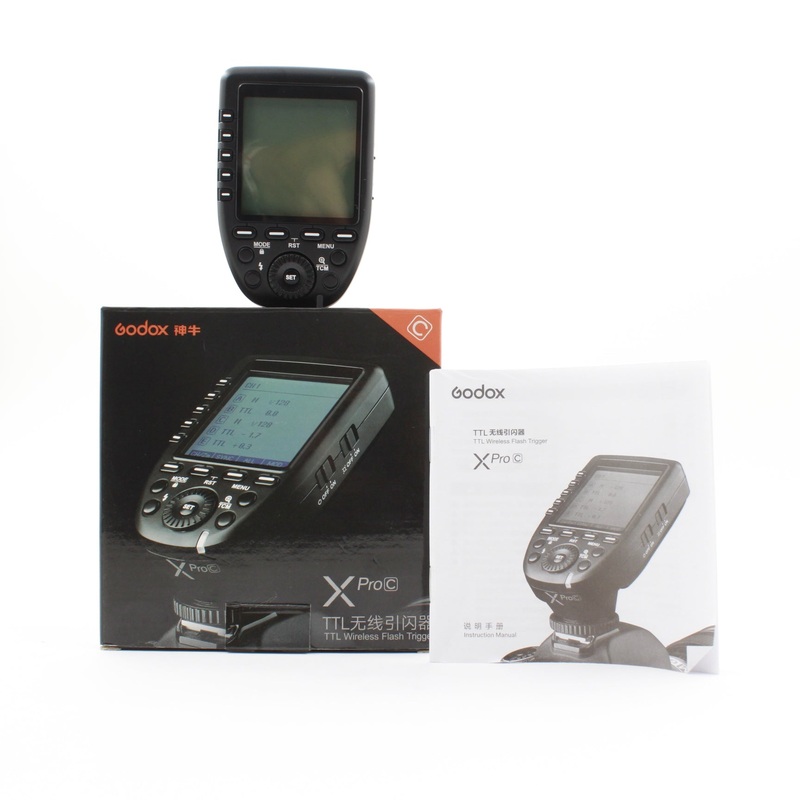 * OPEN BOX GOOD * Godox XProC TTL Wireless Flash Trigger for Canon Cameras
