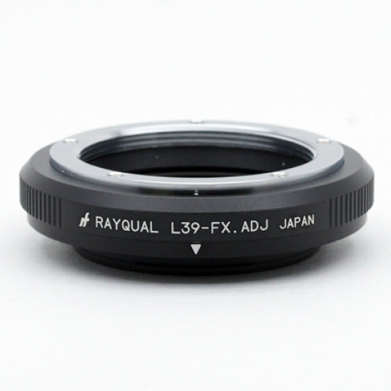 Rayqual Lens Mount Adapter for Fujifilm X-Mount Camera to L39 Lens ADJ type  Made in Japan  L39-FX.ADJ