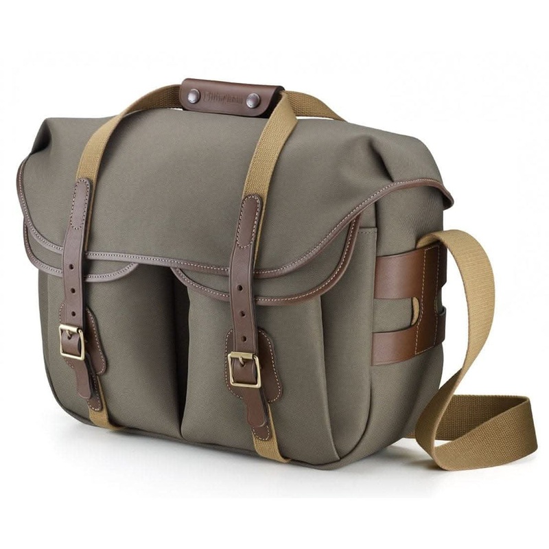 Billingham Hadley Large Pro – Sage Fibrenyte / Chocolate Leather
