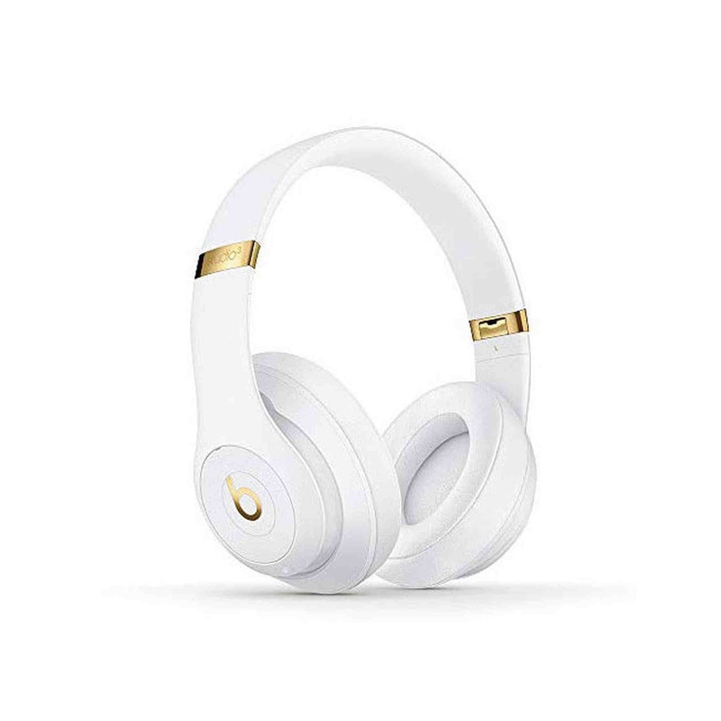 Beats Studio3 Wireless Over-Ear Headphones – White (Latest Model)