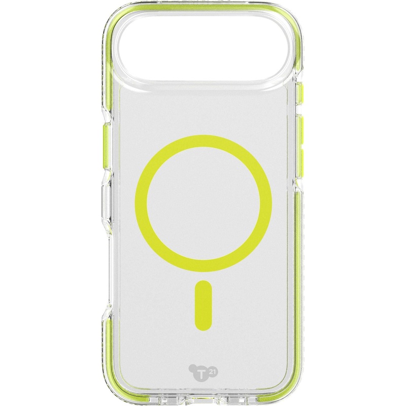 Tech21 EvoCrystal MagSafe Case for iPhone Air (Clear/Green)