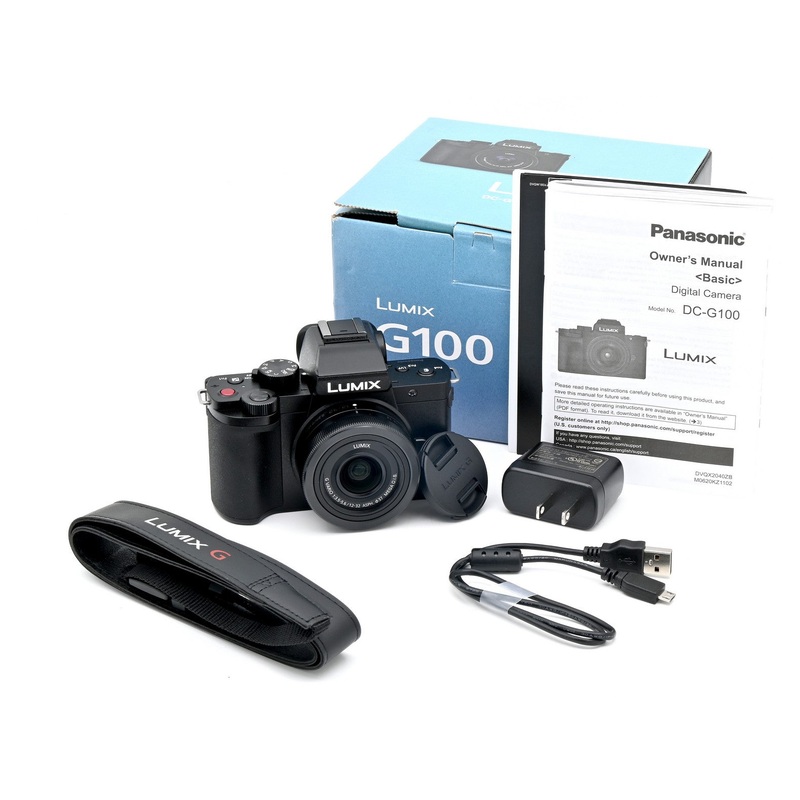 * OPEN BOX EXCELLENT * Panasonic Lumix DC-G100 Mirrorless Digital Camera with 12-32mm Lens