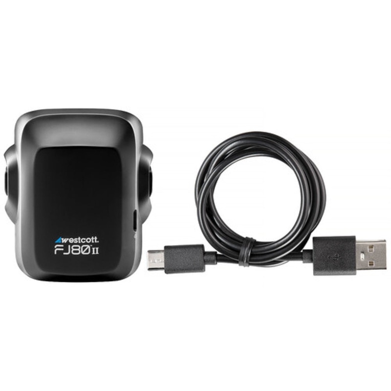 Westcott FJ80 II Rechargeable Battery with USB-C Cable