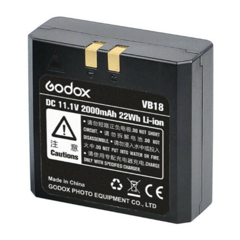 Godox VB18 Battery for V850, V850II, V860, V860II Ving Series Flashes