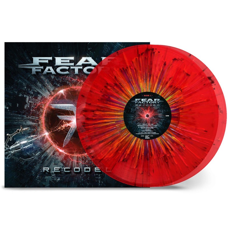 Recoded (Transparent Red Rainbow Splatter Vinyl)