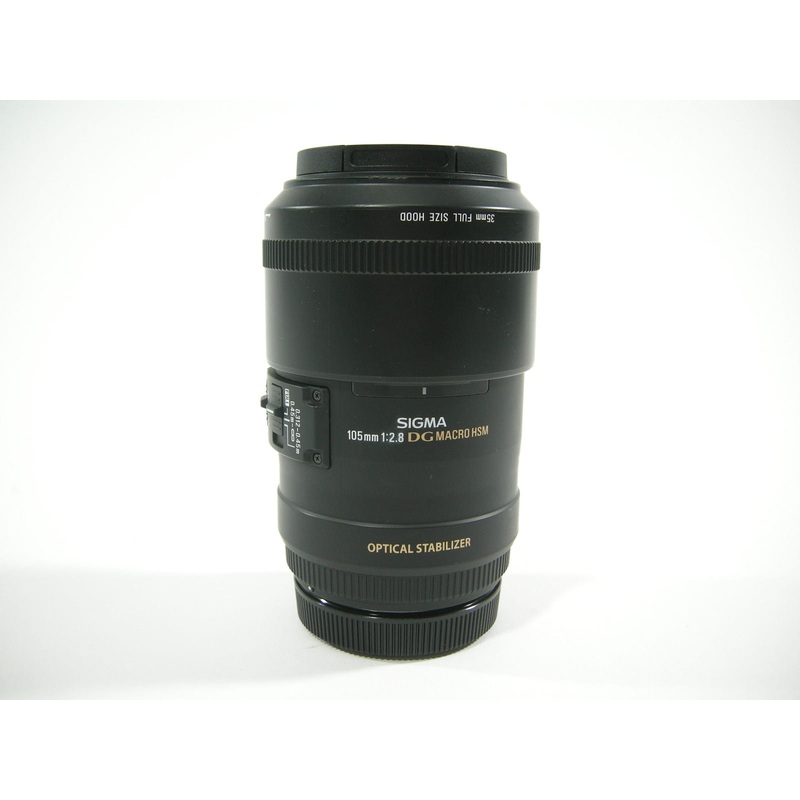 Sigma EX DG OP HSM Macro 105mm f2.8 Canon EF Mount lens