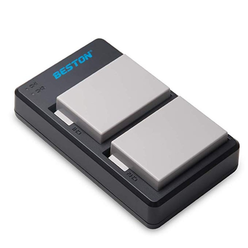 Beston LP-E8 2x Battery pack with charger for Canon