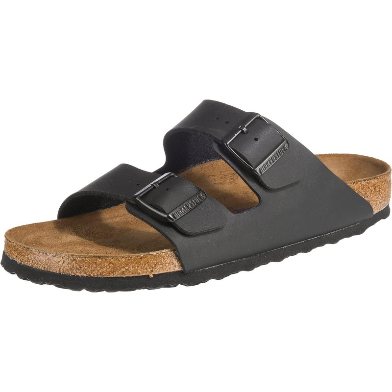 Birkenstock Unisex Arizona Black Oiled Leather Sandals – 9-9.5 B(M) US Women/7-7.5 D(M) US Men