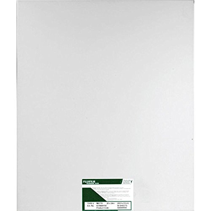FUJIFILM Fujicolor Crystal Archive Type II Paper | 20 x 24″, Matte, 50 Sheets