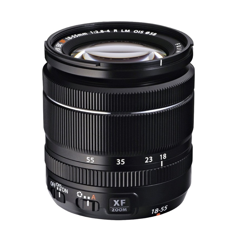 Fuji 18-55mm f2.8-4 R LM OIS XF Fujinon Black Lens