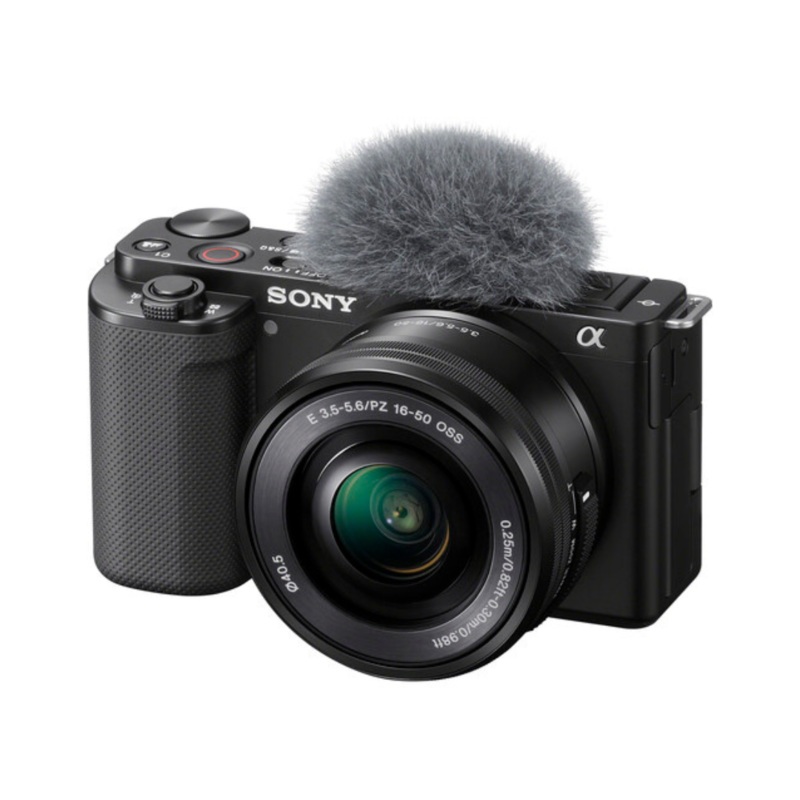 Sony ZV-E10 Mirrorless Camera with 1650mm Lens  24.2MP APS-C Vlogging Kit