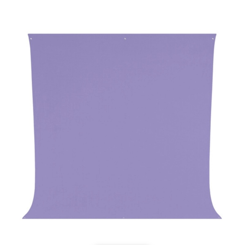 Westcott Wrinkle-Resistant Backdrop – Periwinkle Purple (9′ x 10′)