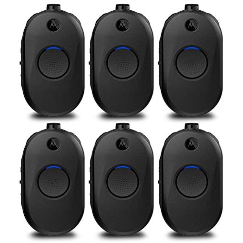 Motorola CLP1010e UHF 1 Channel 1 Watt Two-Way Radio 6-Pack
