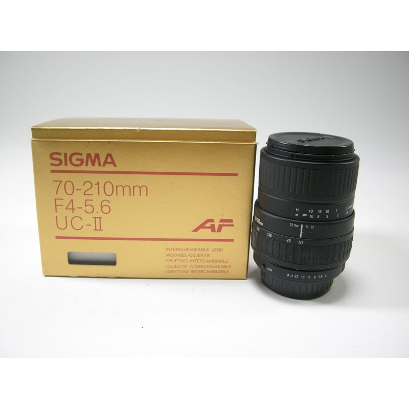 Sigma Zoom UC-II 70-210mm f4-5.6 Pentax AF Mt.