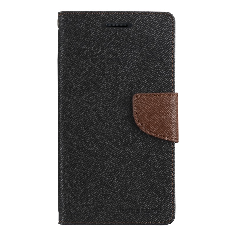 Goospery Fancy Diary for iPhone 7 Plus / 8 Plus – Black/Brown Phonnic