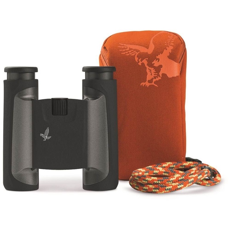 Swarovski CL 10×25 Pocket Binoculars Anthracite with Mountain Accessory Pack