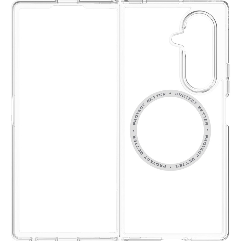 ZAGG Bridgetown Snap Magnetic Case for Galaxy Z Fold7 (Clear)