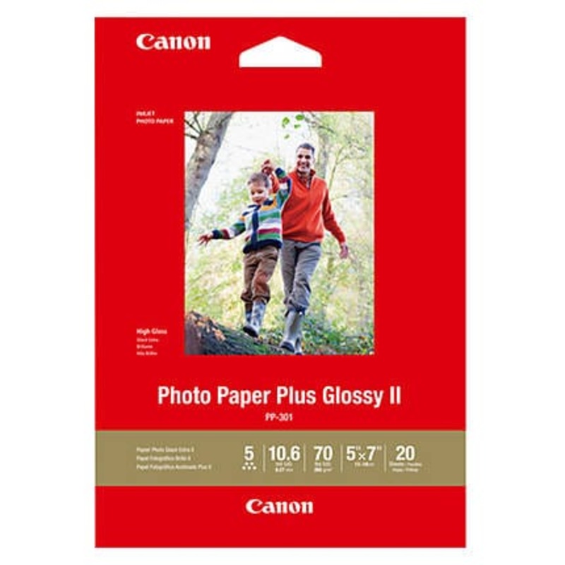 Canon 5X7 Glossy II 20 Sheets