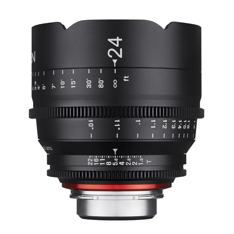 24mm T1.5 Wide Angle XEEN Pro Cinema Lens Canon EF