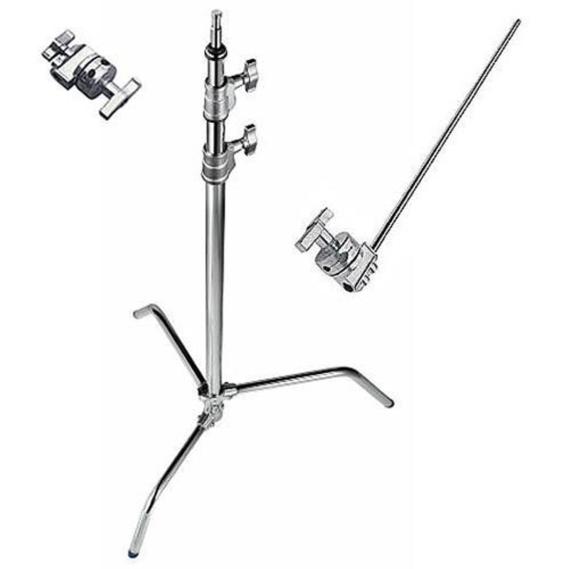 Avenger A2033L 10.75′ C-Stand Grip Arm Kit | Chrome-plated