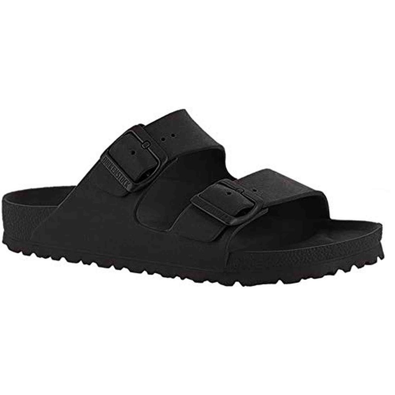 Birkenstock Unisex Arizona Essentials EVA Black Sandals – 43 M EU/12-12.5 B(M) US Women/10-10.5 D(M) US Men