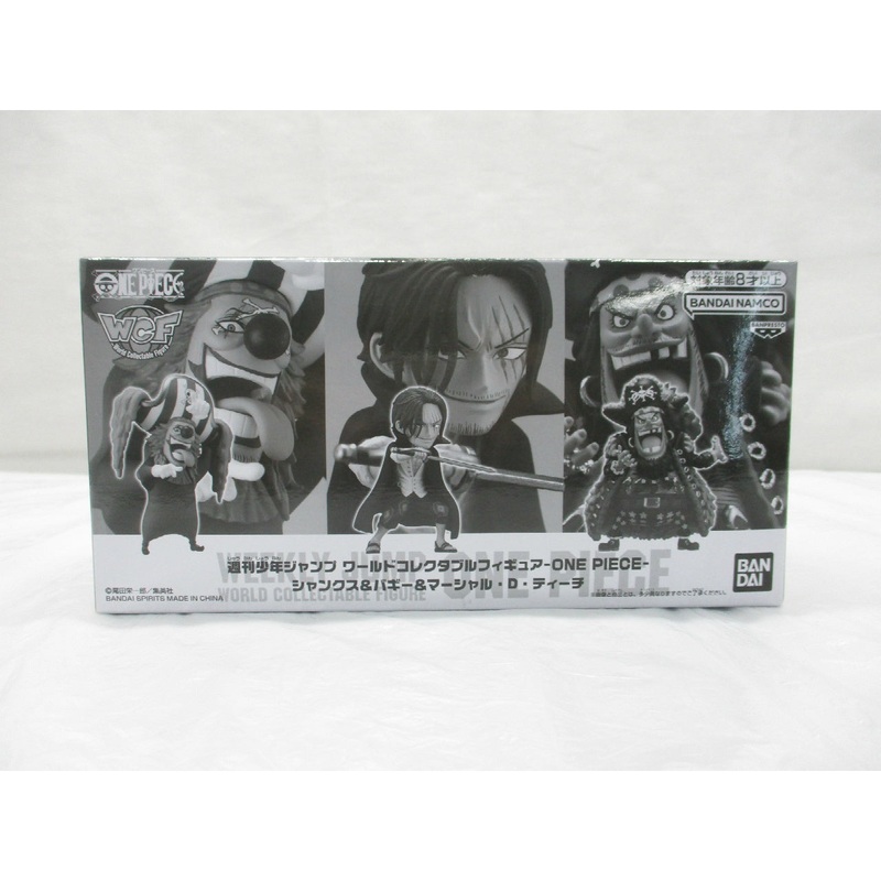 Weekly Shonen Jump World Collectable Figure -ONE PIECE- Shanks & Buggy & Marshall D Teach 2667120