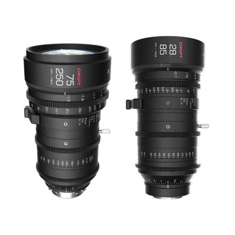 CHIOPT XTREME 28-85mm & 75-250mm T3.2 Telephoto Zoom Lens Kit (PL Mount)